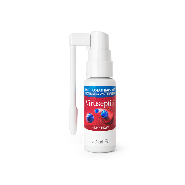 Viruseptin® Halsspray mot hosta och halsont